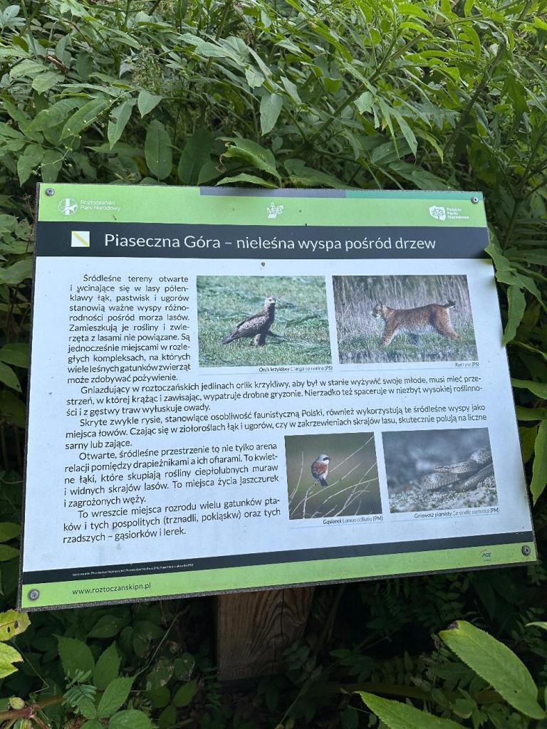 piaskowa góra tabliczka