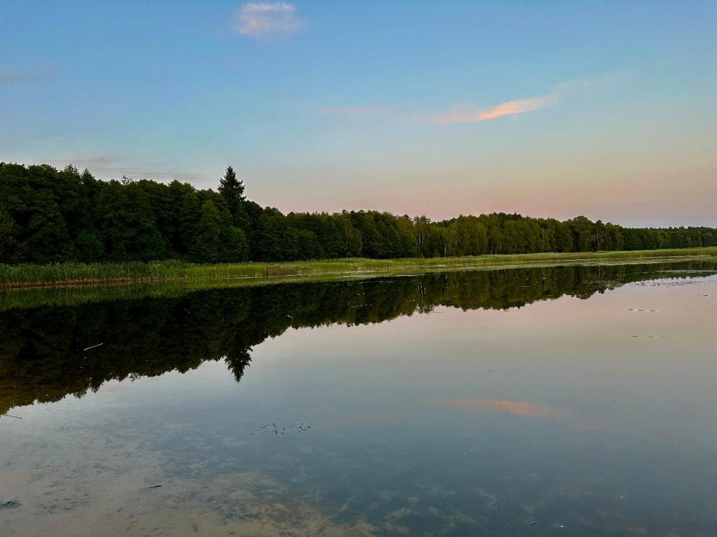 zwierzyniec zachód słońca plaża woda
